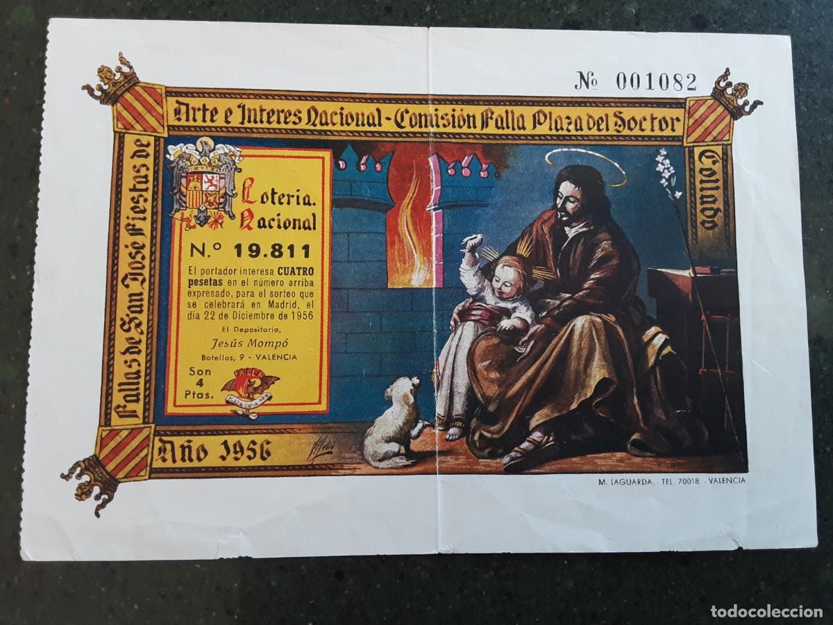 National Spanish Lottery: LOTERIA NACIONAL SORTEO 22 DE DICIEMBRE 1956, ESCENA NAVIDE&Ntilde;A.