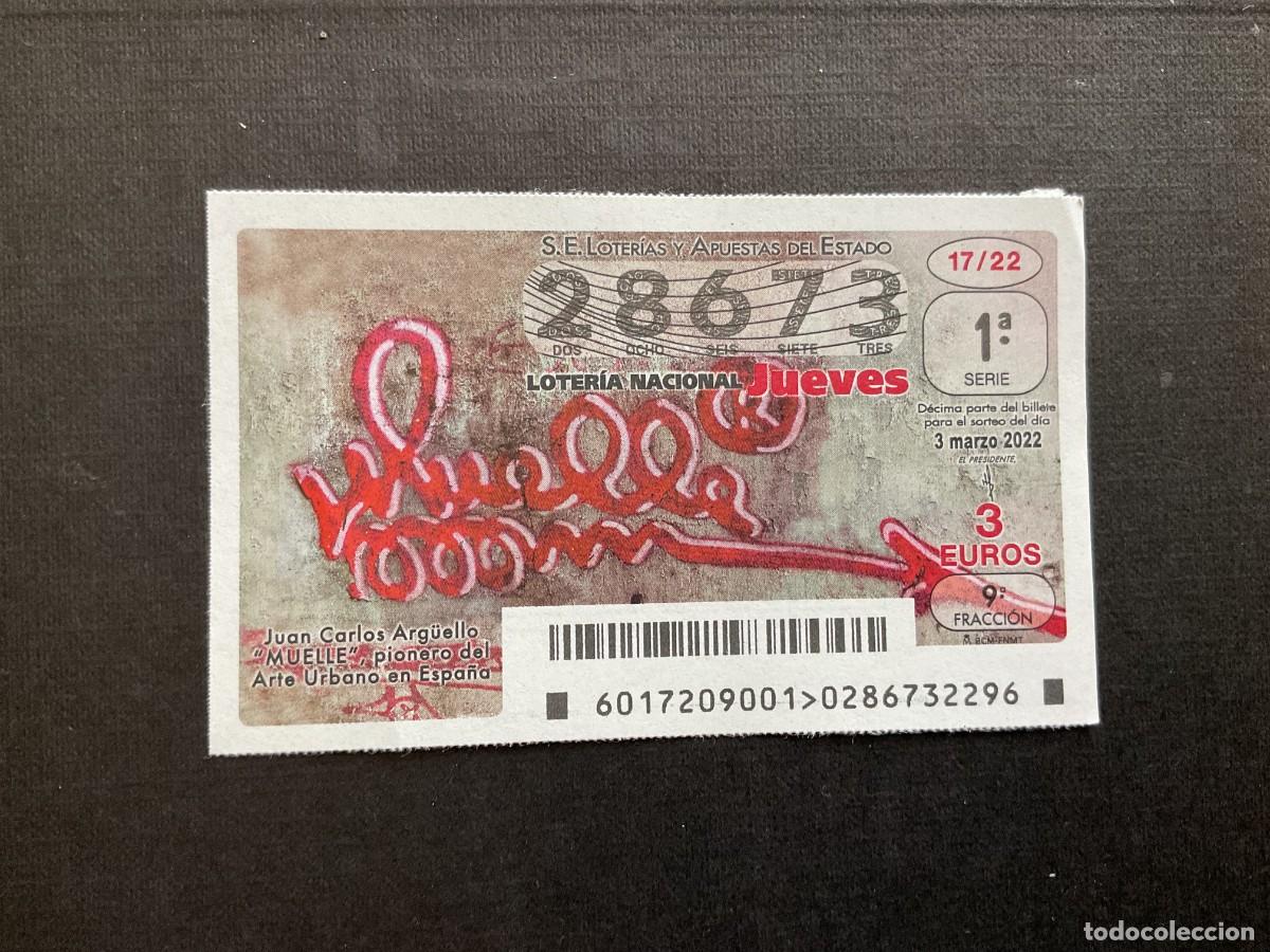 Loterie Nationale: DECIMO LOTERIA JUEVES N&ordm; 28673 SORTEO 17 A&Ntilde;O 2022
