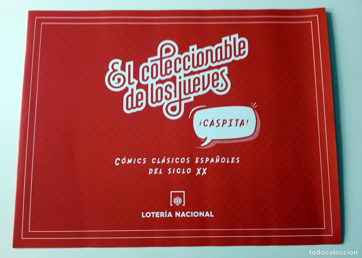 Loter&iacute;a nacional: LOTERIA NACIONAL EL COLECCIONABLE DE LOS JUEVES, C&Oacute;MICS CL&Aacute;SICOS ESPA&Ntilde;OLES DEL SIGLO XX