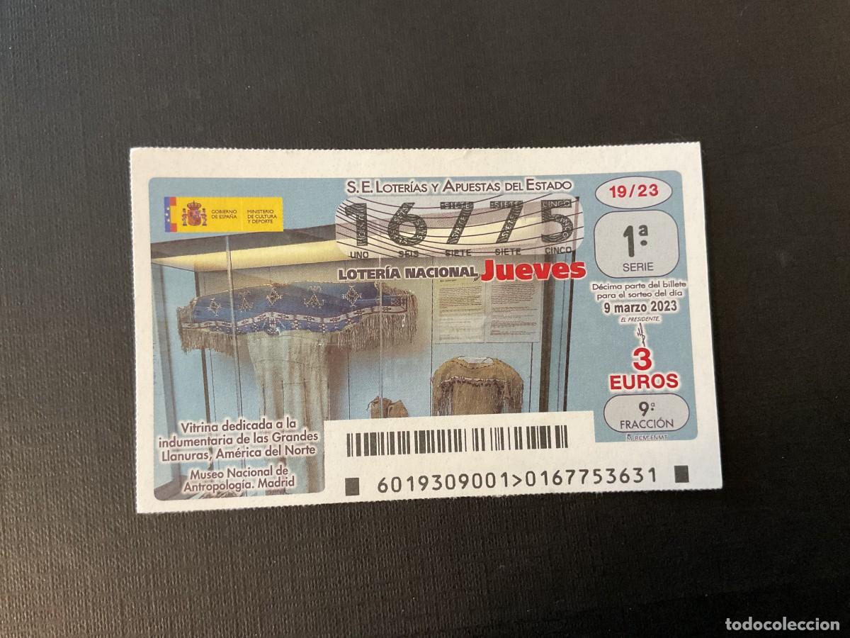 Loterie Nationale: DECIMO LOTERIA JUEVES N&ordm; 16775 SORTEO 19 A&Ntilde;O 2023