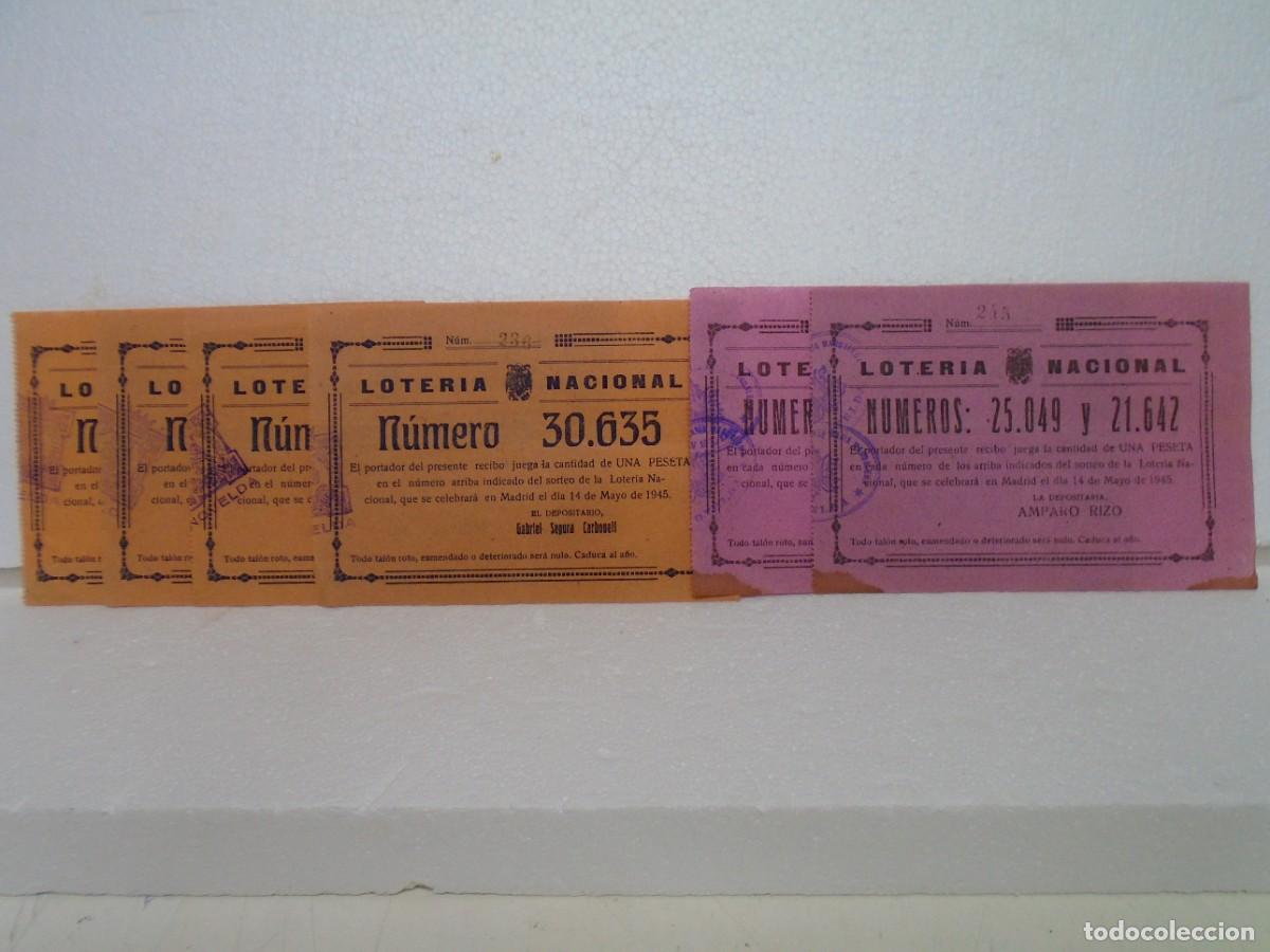 Nationale spanische Lotterie: NOVELDA(ALICANTE)ARCHICOFRADIA JUEVES EUCARISTICOS Y MARIA MAGDALENA,LOTERIA DE 1945.