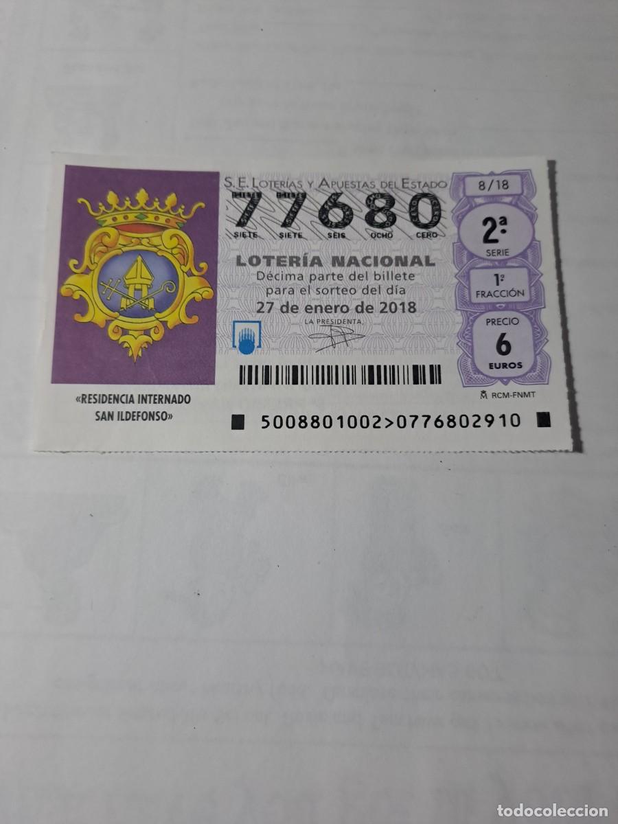 National Spanish Lottery: Loteria Nacional 30 01 2018