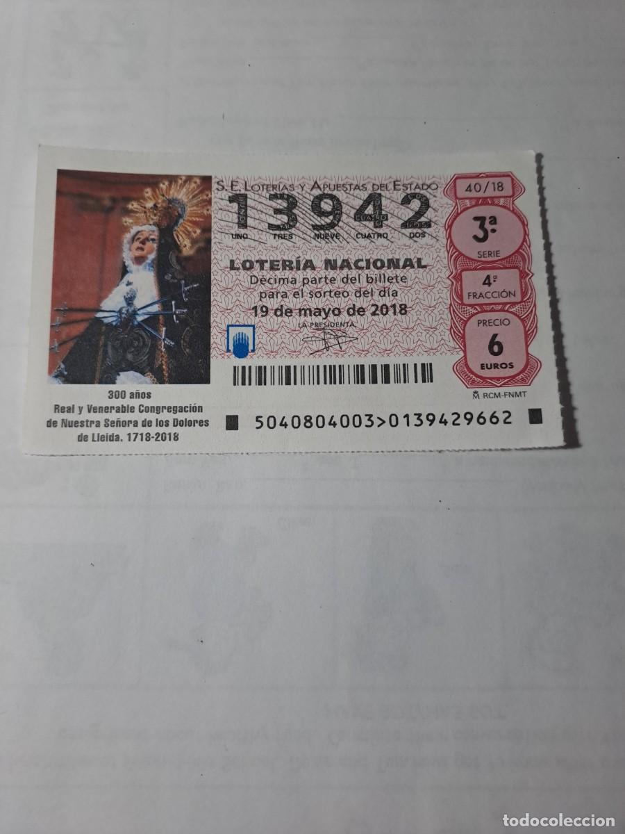 National Spanish Lottery: Loteria Nacional 19 05 2018