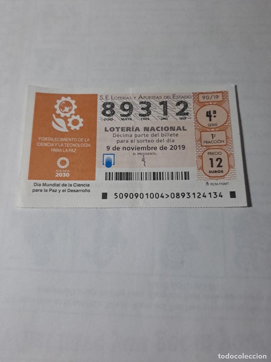 National Spanish Lottery: Loteria Nacional 09 11 2019