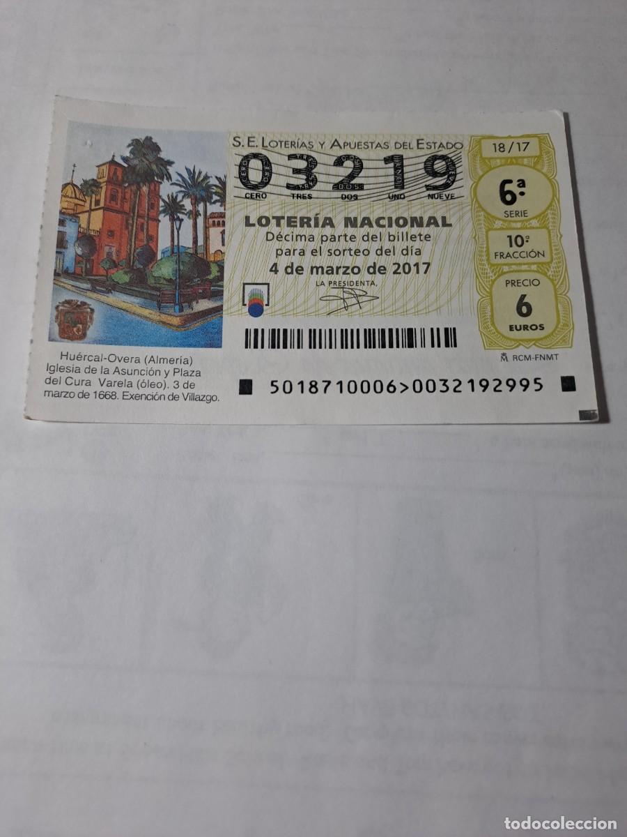 National Spanish Lottery: Loteria Nacional 04 03 2017