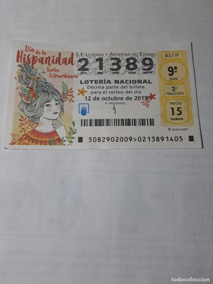 National Spanish Lottery: Loteria Nacional 12 10 2019
