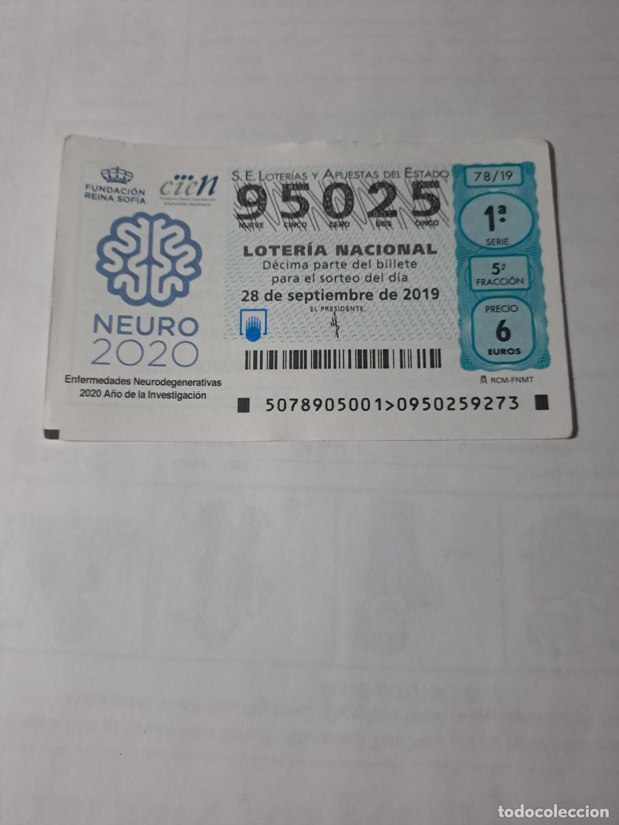 National Spanish Lottery: Loteria Nacional 28 09 2019