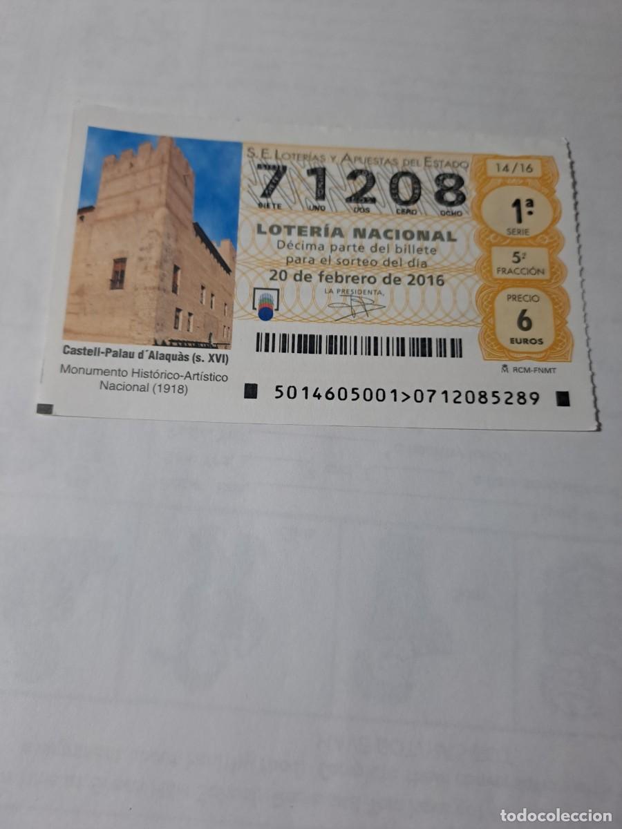 Loterie Nationale: Loteria Nacional 20 02 2016