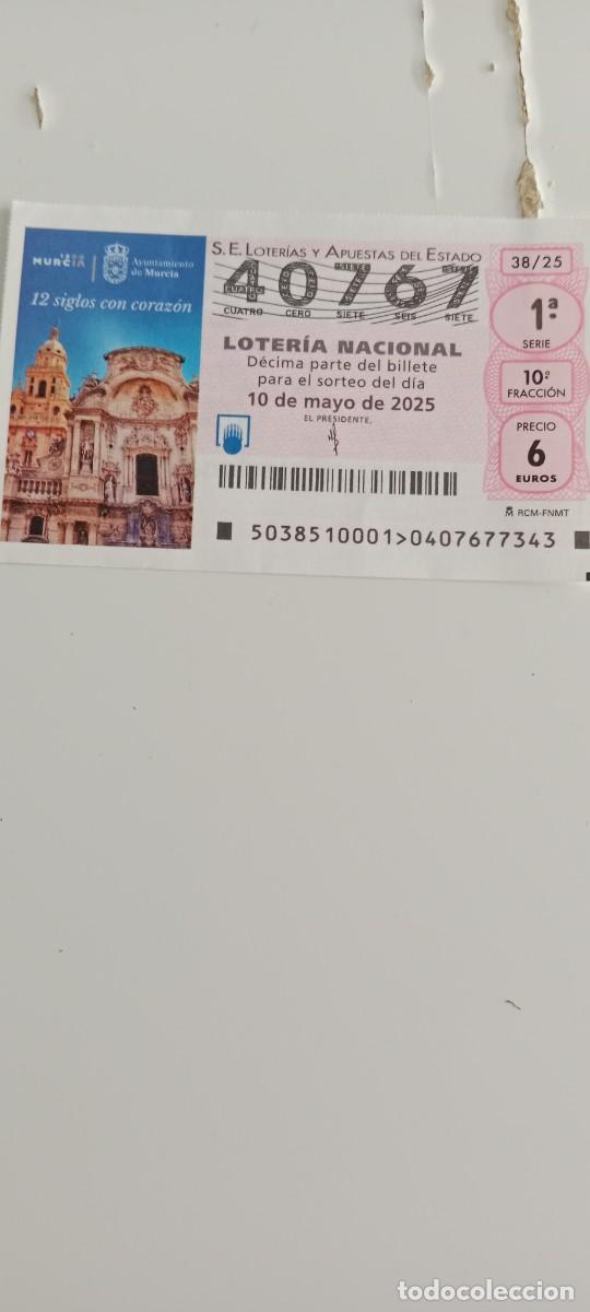 Lotaria Nacional: C-INS LOTERIA NACIONAL MURCIA 12 SIGLOS CON CORAZON