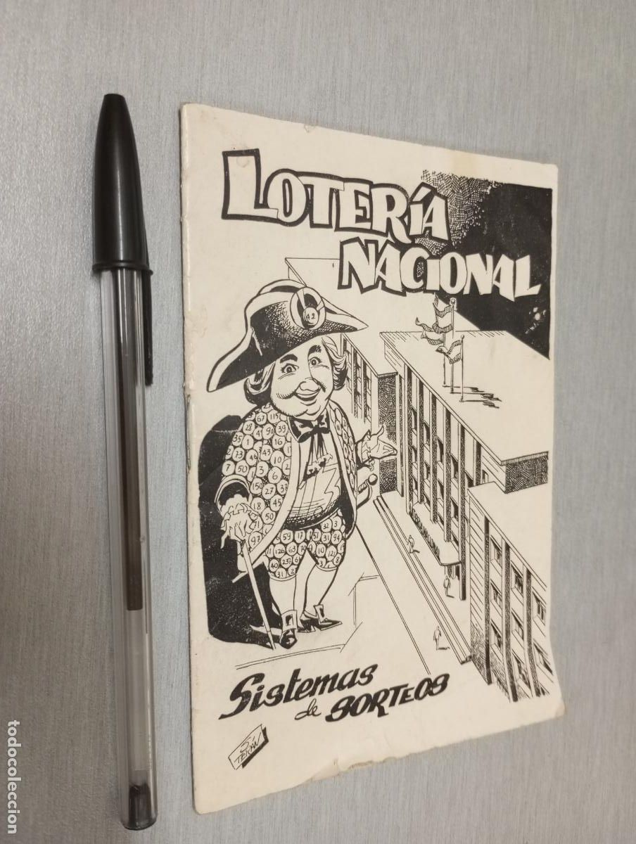 National Spanish Lottery: LOTER&Iacute;A NACIONAL, SISTEMAS DE SORTEOS / A&Ntilde;O 1963