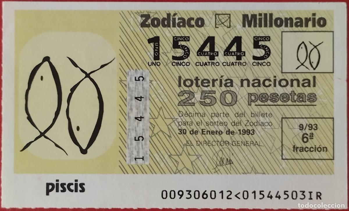 Lotaria Nacional: Loter&iacute;a del Zodiaco, sorteo 9/93 del 30 de enero.