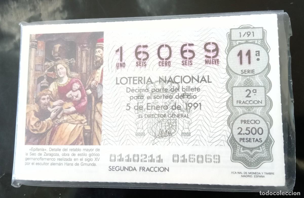 National Spanish Lottery: LOCS2 COLECCION COMPLETA DE LOTERIA NACIONAL DE LOS SABADOS DE 1991