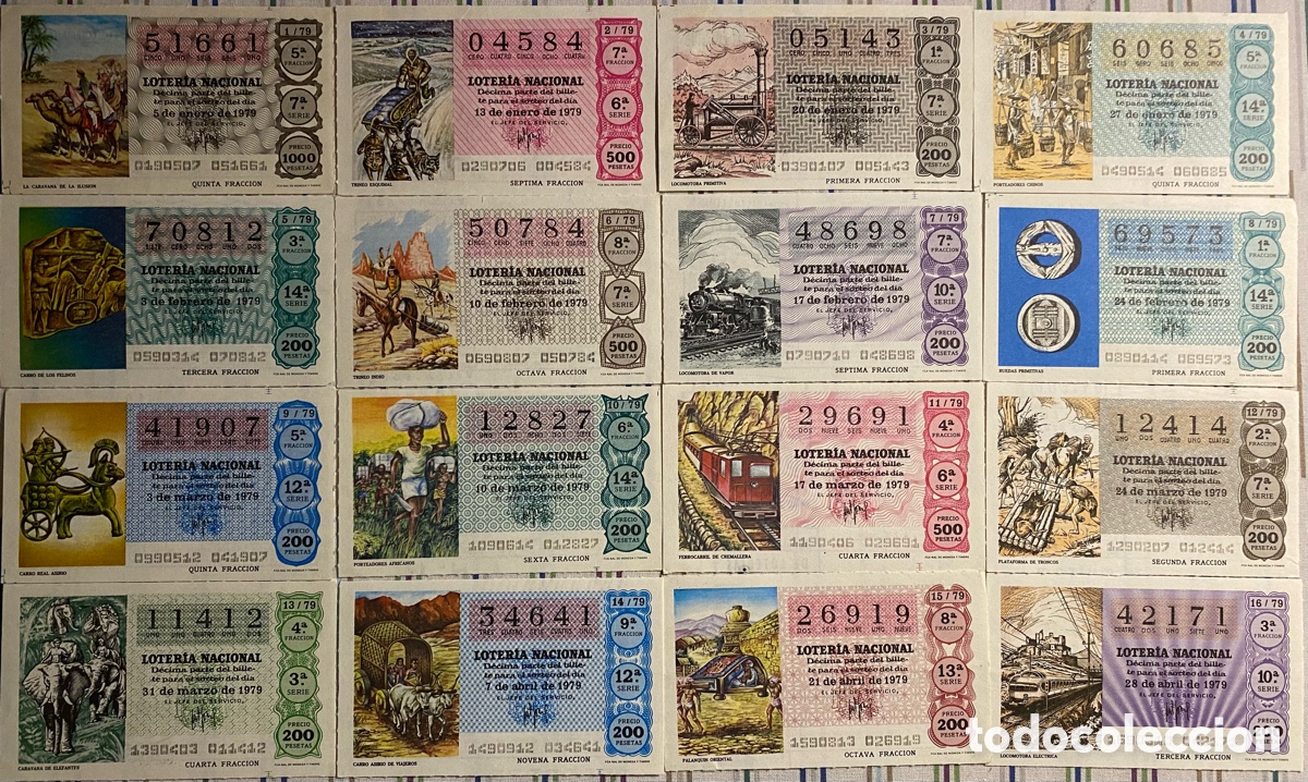 Lotaria Nacional: Loter&iacute;a nacional 1979