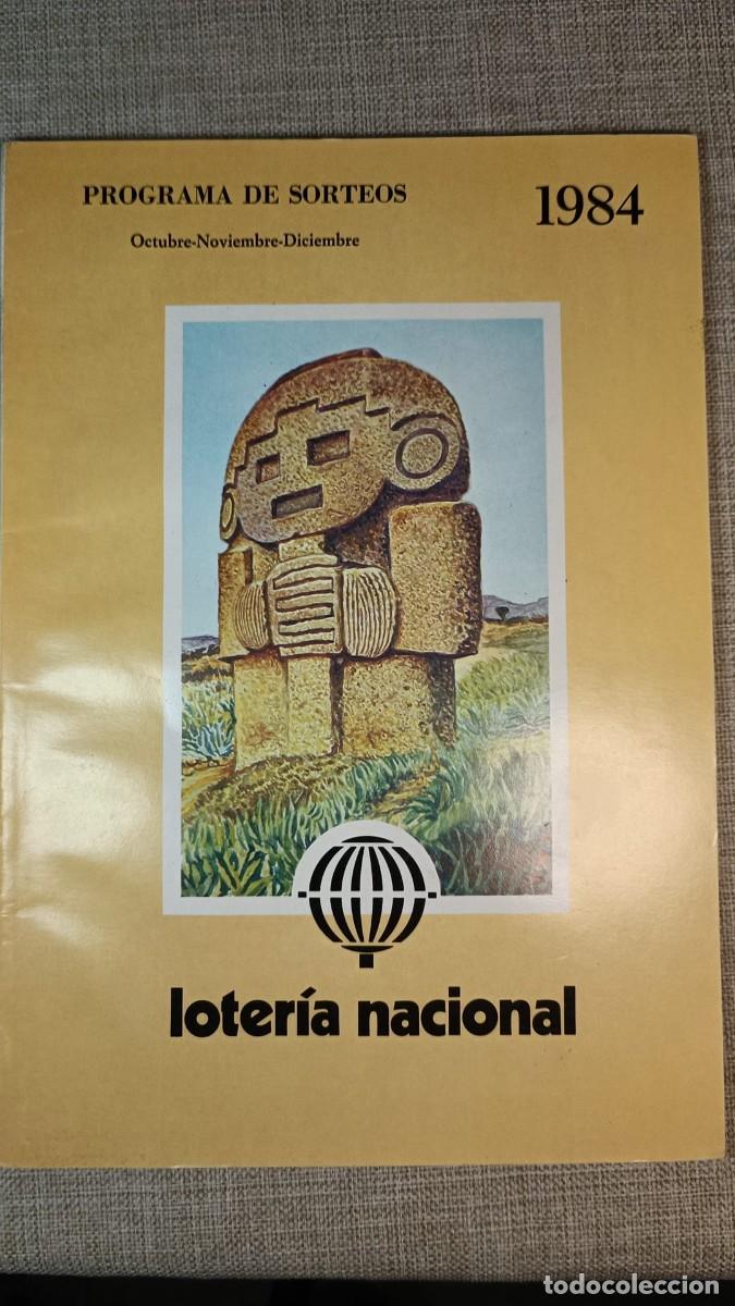 Loter&iacute;a nacional: Programa Sorteos Loter&iacute;a Nacional (1984) - Foto 1