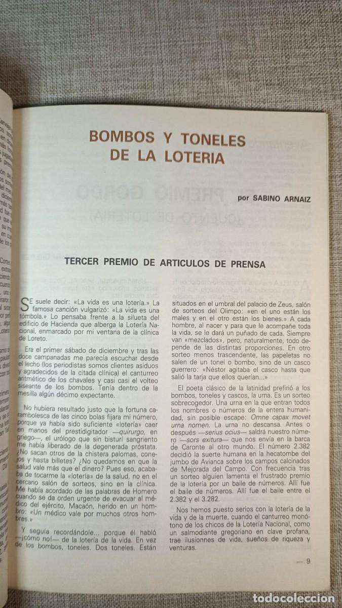Loter&iacute;a nacional: Programa Sorteos Loter&iacute;a Nacional (1984) - Foto 5