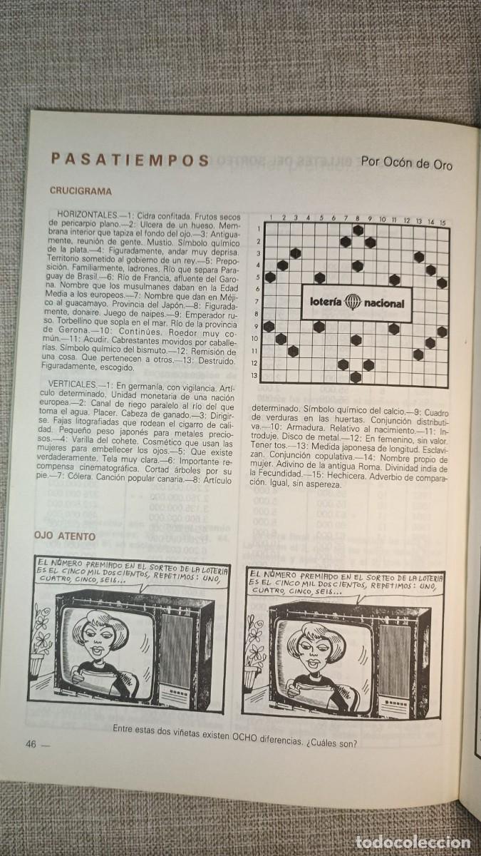 Loter&iacute;a nacional: Programa Sorteos Loter&iacute;a Nacional (1984) - Foto 8