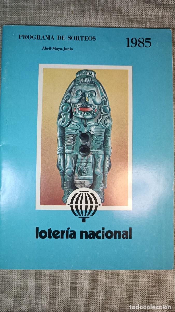 Loter&iacute;a nacional: Programa Sorteos Loter&iacute;a Nacional (1985) - Foto 1
