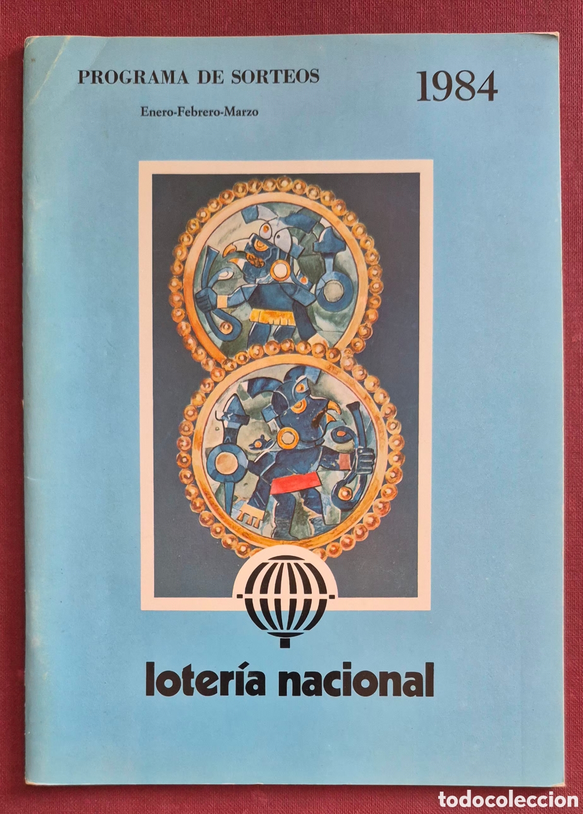 Loter&iacute;a Nacional: LOTERIA NACIONAL - PROGRAMA DE SORTEOS ENERO, FEBRERO, MARZO 1984