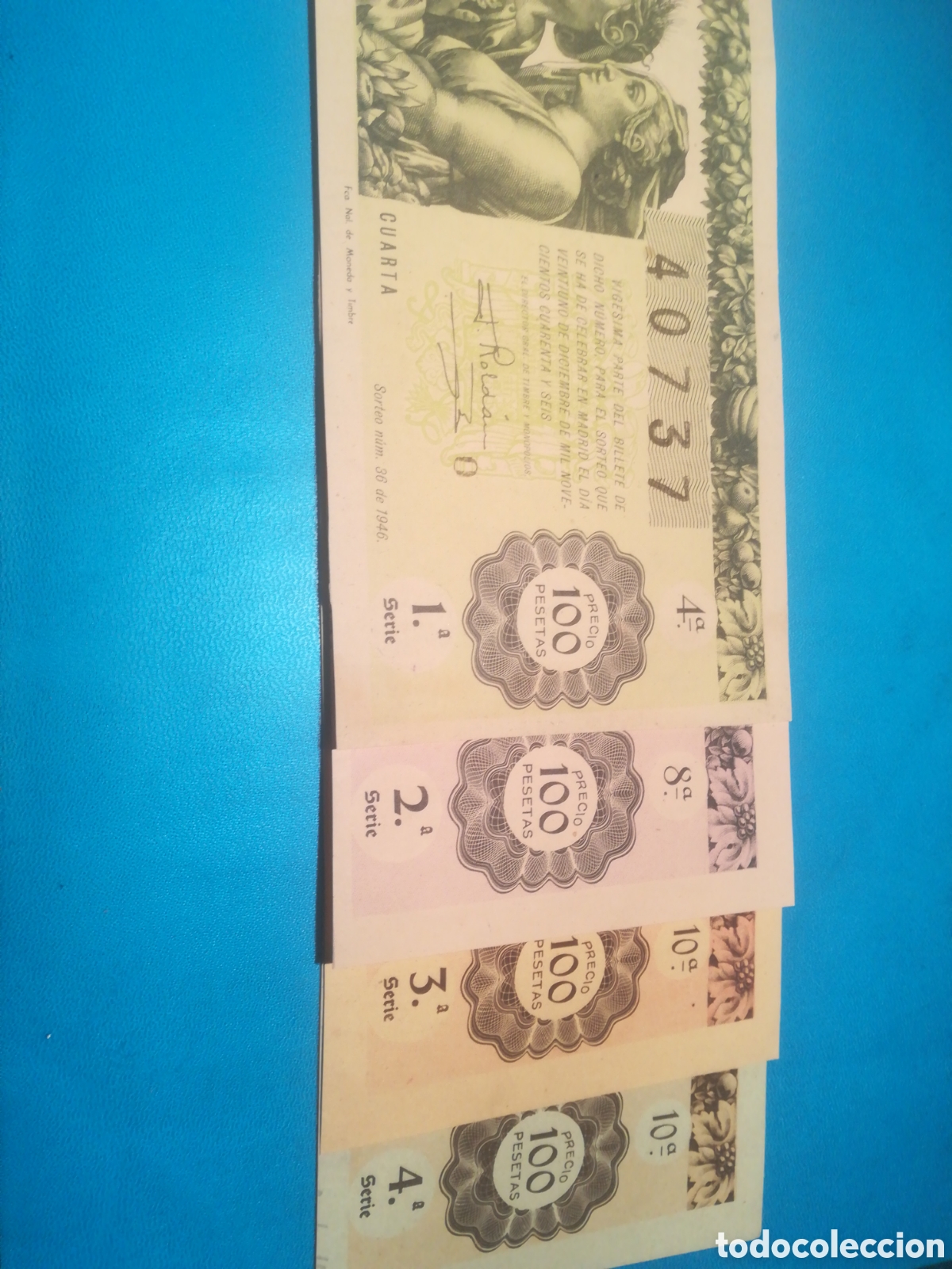 Loter&iacute;a Nacional: Loteria de Navidad 1946