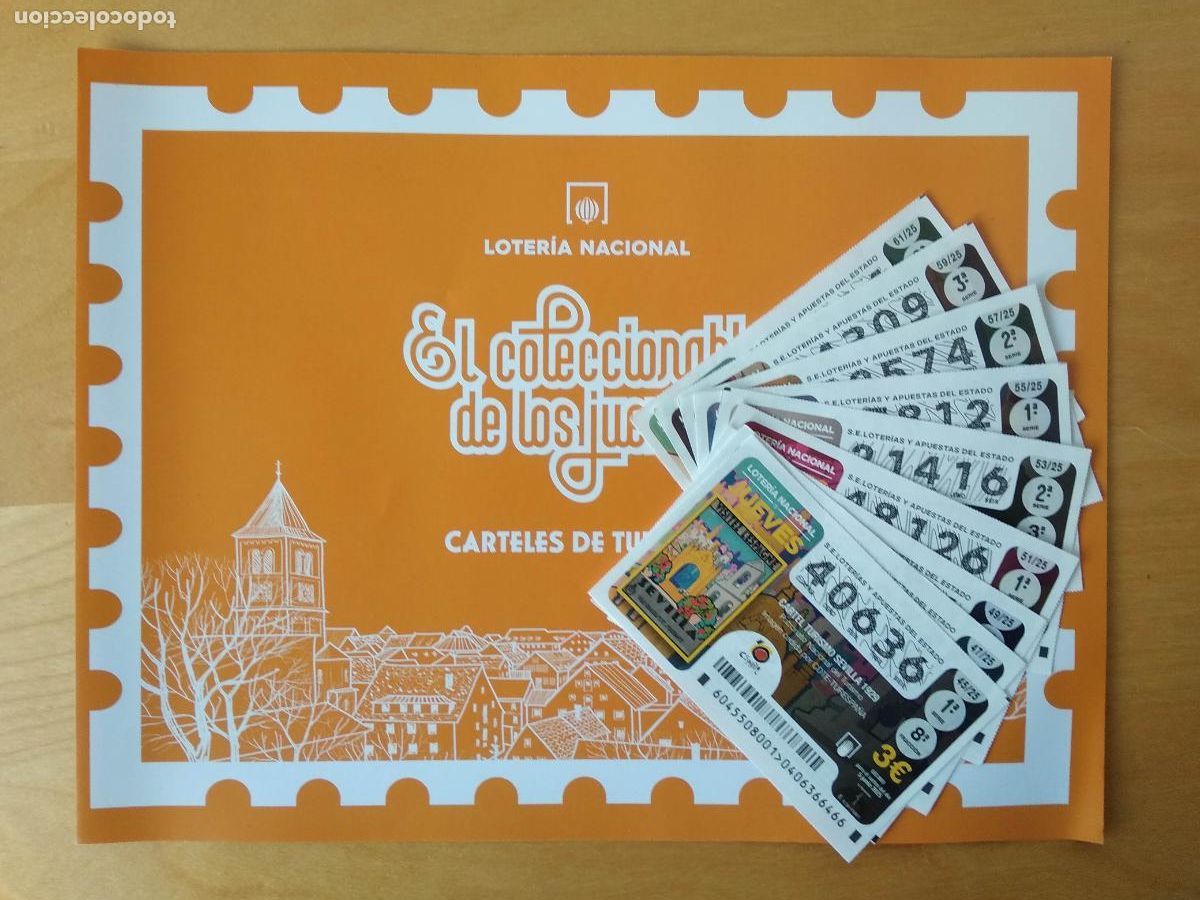 Loter&iacute;a Nacional: LOTERIA NACIONAL EL COLECCIONABLE DE LOS JUEVES COMPLETO CARTELES DE TURISMO A&Ntilde;O 2025