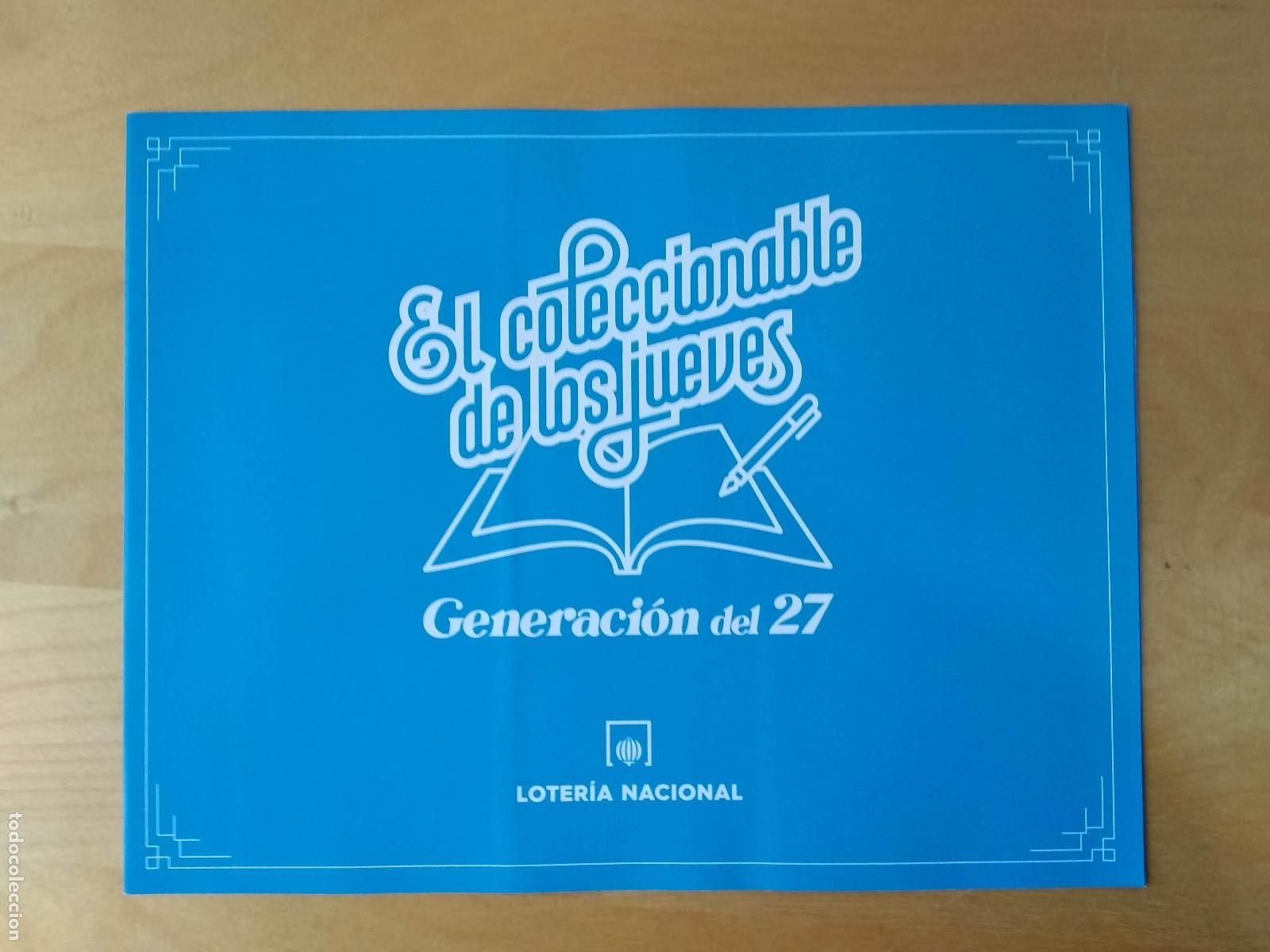 Loter&iacute;a Nacional: LOTERIA NACIONAL EL COLECCIONABLE DE LOS JUEVES GENERACION DEL 27 A&Ntilde;O 2023 COMPLETO