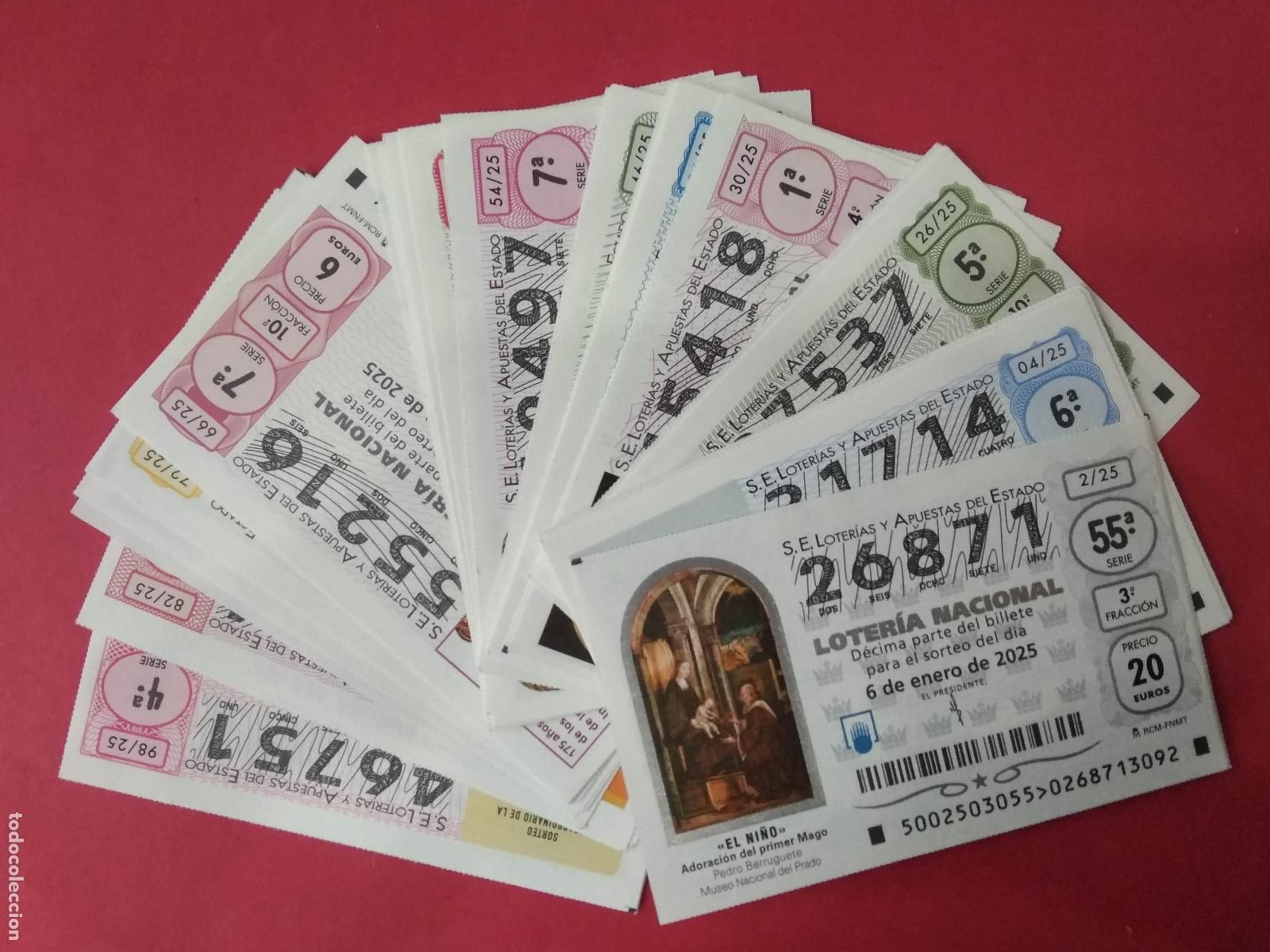 Loter&iacute;a Nacional: LOTER&Iacute;A NACIONAL DE LOS S&Aacute;BADOS A&Ntilde;O 2025 COMPLETO