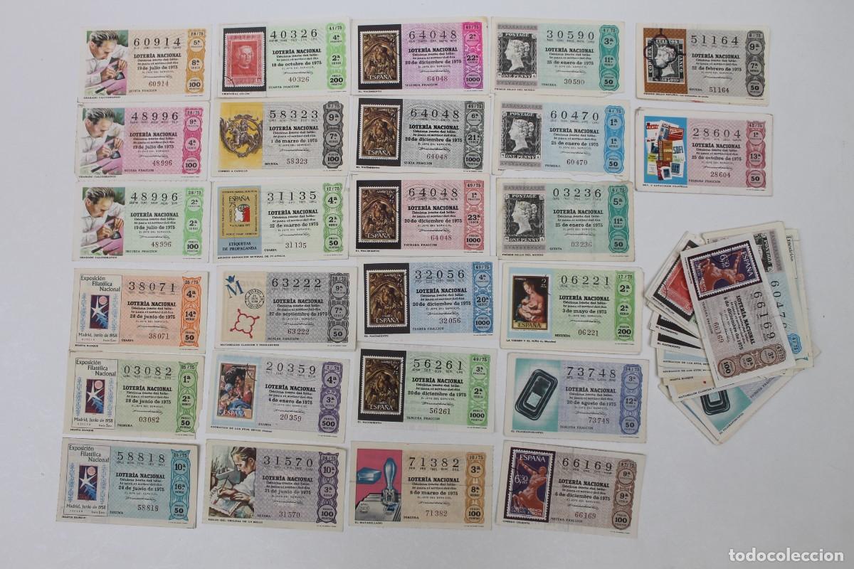 Loter&iacute;a Nacional: DECIMOS DE LOTERIA NACIONAL A&Ntilde;O 1975- 68 DECIMOS