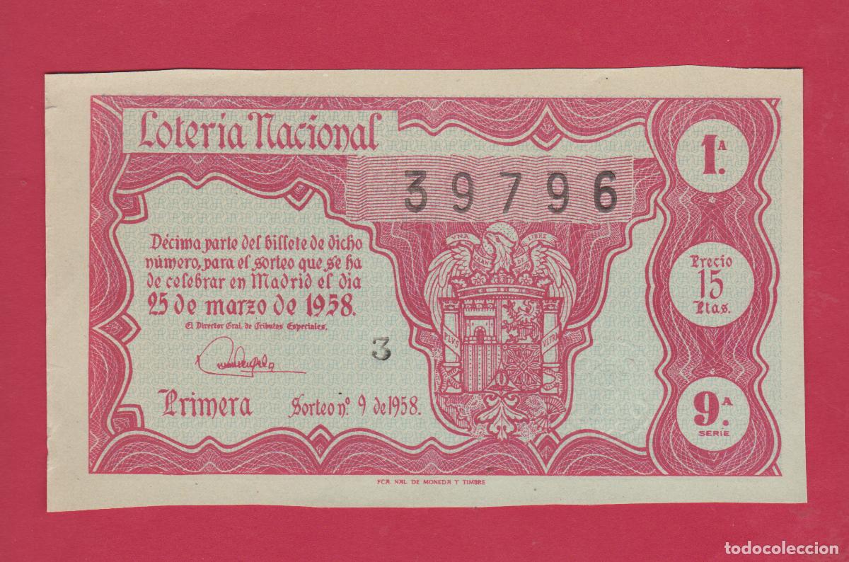 Loter&iacute;a Nacional: LOTERIA SORTEO 5 DE 1959