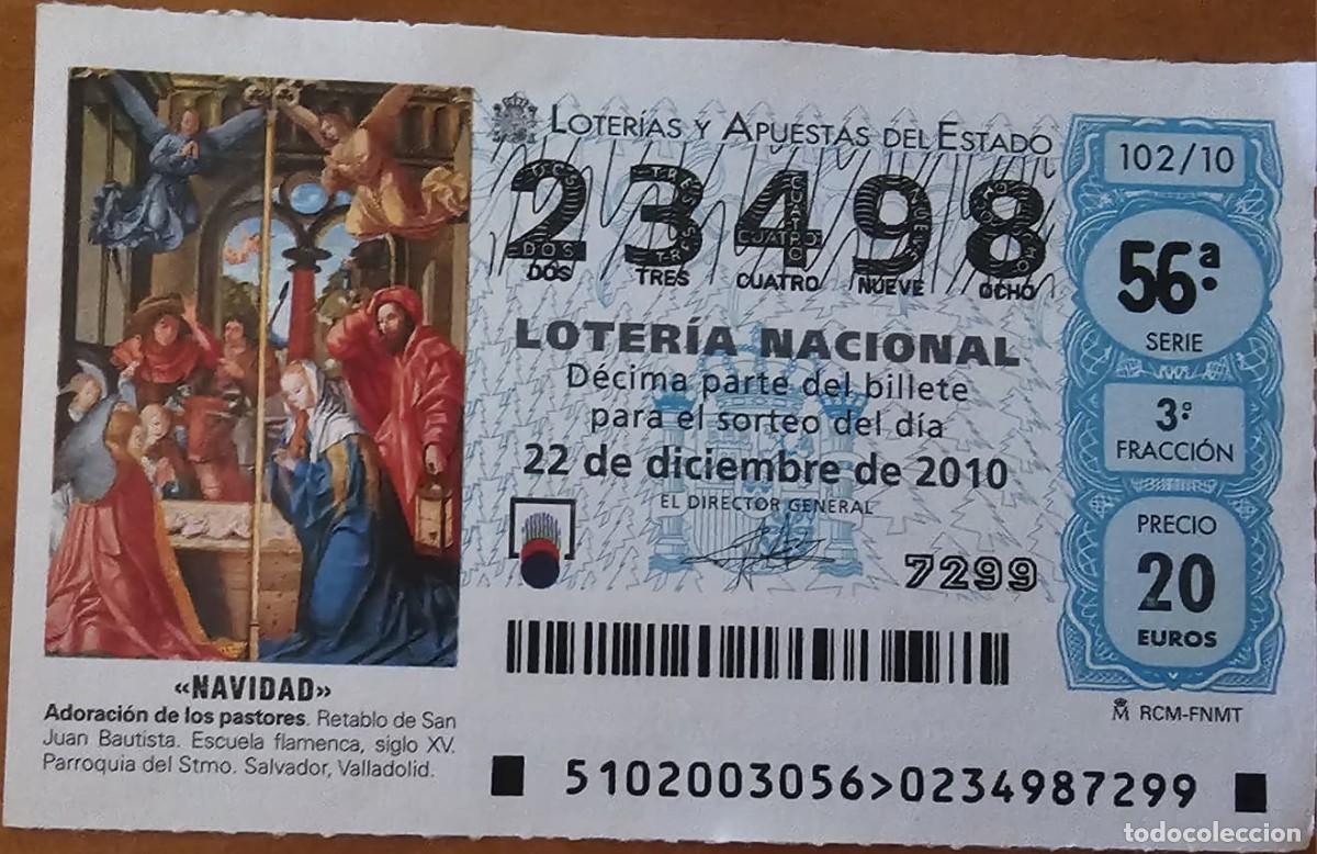 Loter&iacute;a Nacional: D&eacute;cimo Loter&iacute;a Nacional Navidad 2010