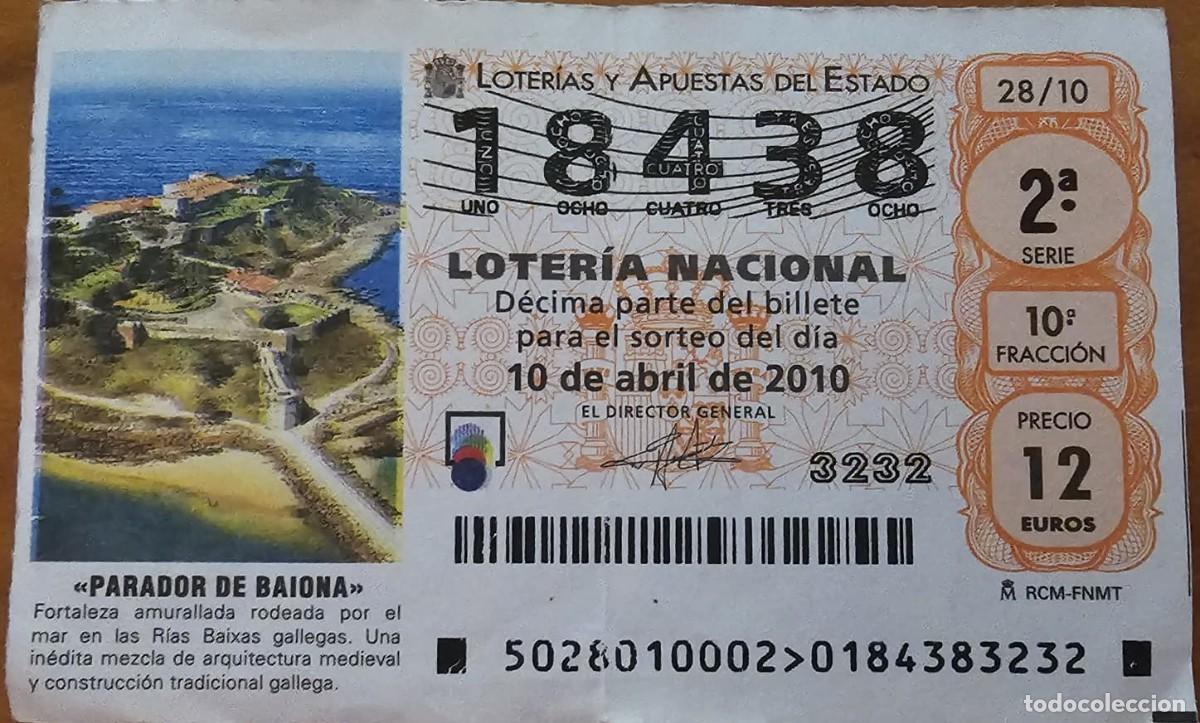 Loter&iacute;a Nacional: Loter&iacute;a Nacional 10 Abril 2010