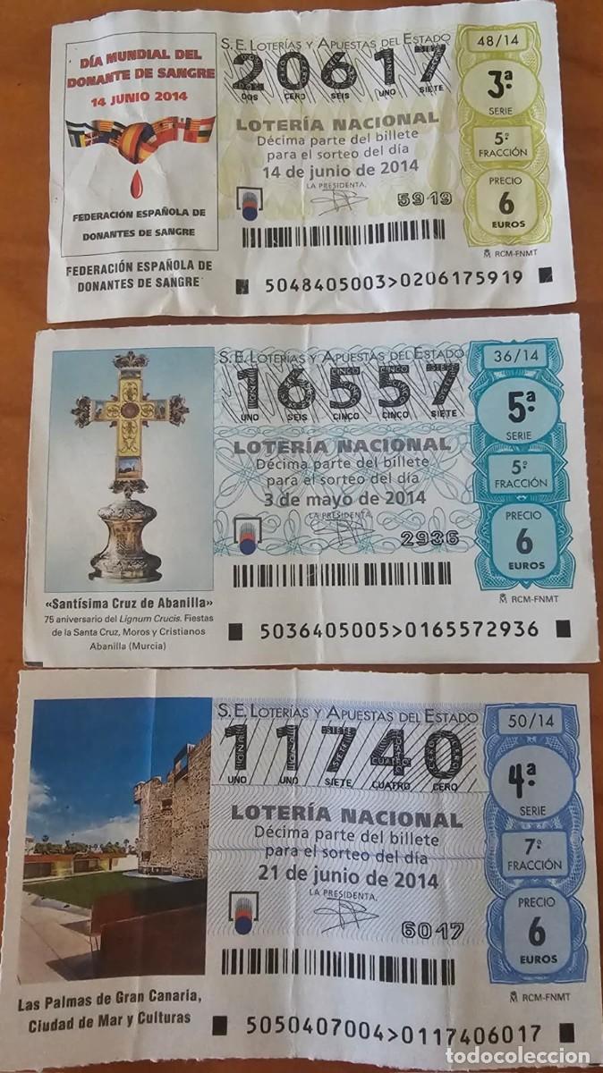 Loter&iacute;a Nacional: Loter&iacute;a Nacional 2014 - Pack Varios N&uacute;meros