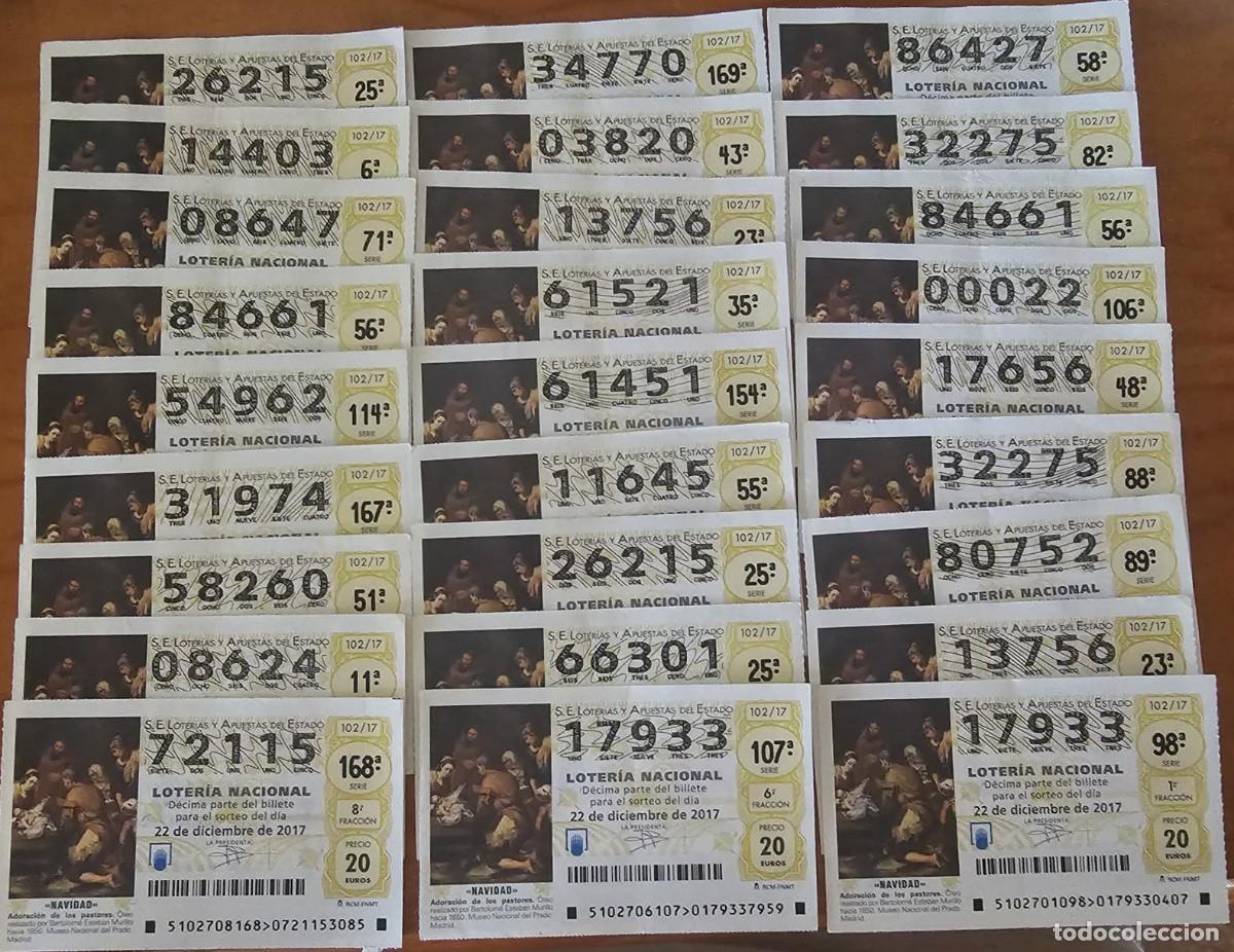 Loter&iacute;a Nacional: Loter&iacute;a Navidad 2017 - Pack de Billetes