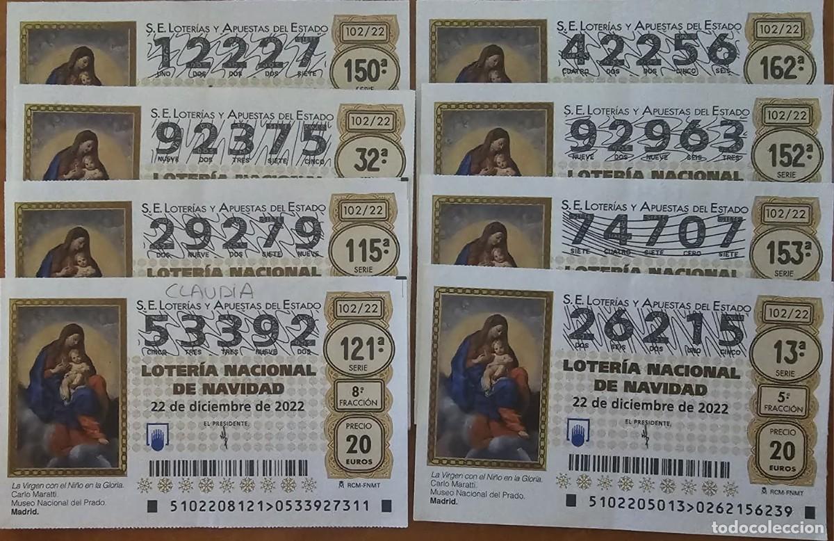 Loter&iacute;a Nacional: Loter&iacute;a Nacional Navidad 2022 - Pack 5 Billetes