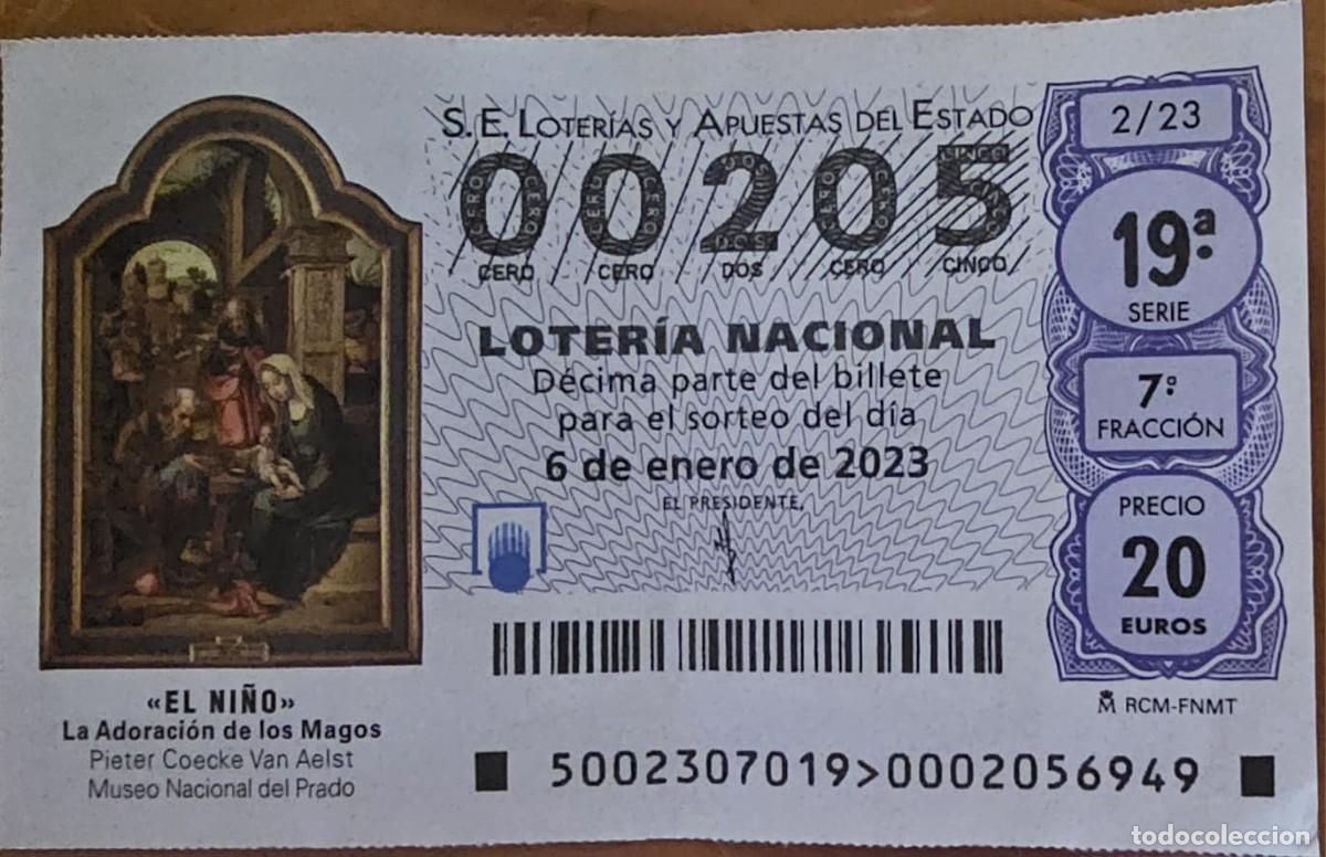 Loter&iacute;a Nacional: D&eacute;cimo Loter&iacute;a El Ni&ntilde;o 2023
