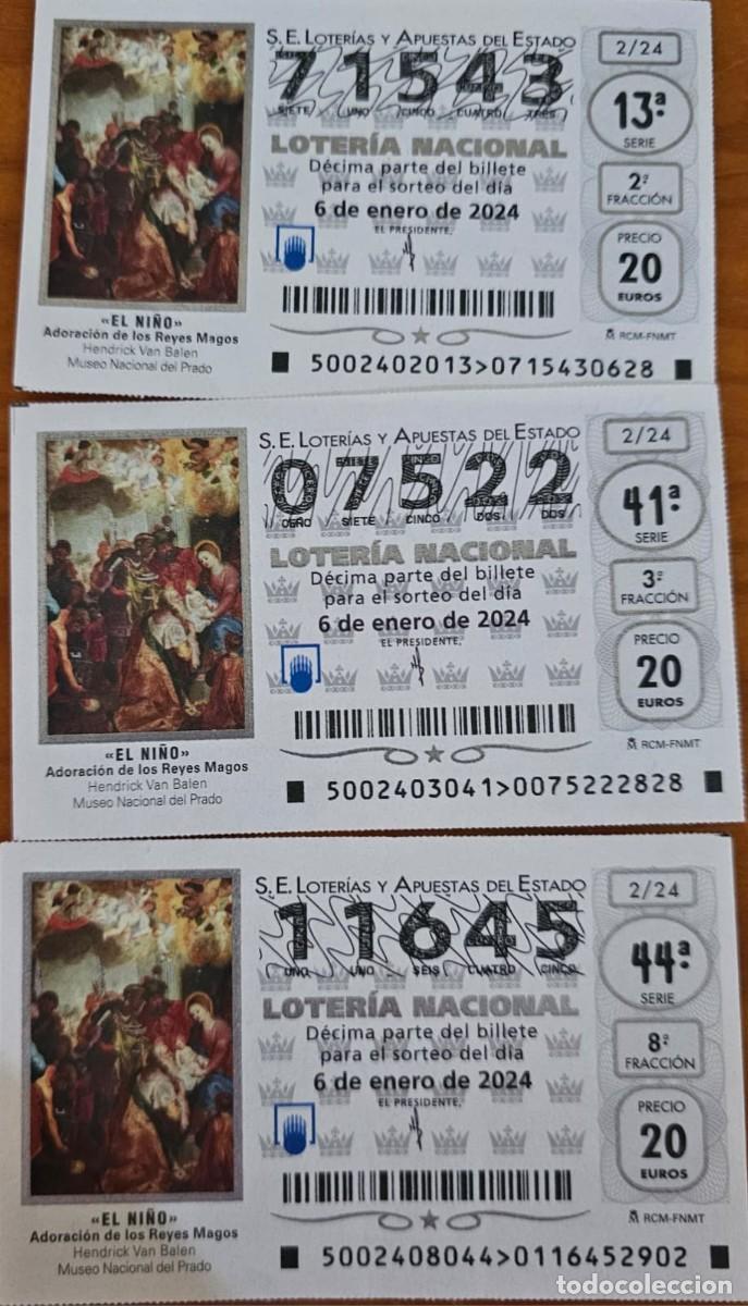 Loter&iacute;a Nacional: Loter&iacute;a Nacional El Ni&ntilde;o 2024 - Pack 3 d&eacute;cimos