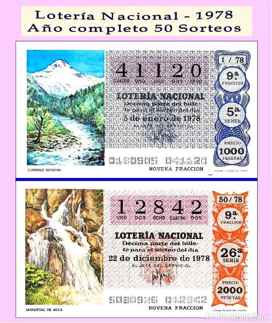 Loter&iacute;a Nacional: 1978 - OCASI&Oacute;N - Loter&iacute;a Nacional.- A&ntilde;o completo S&aacute;bados / buena calidad, dispongo de otros A&ntilde;os