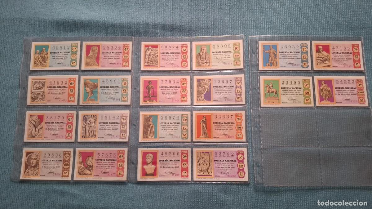 Loter&iacute;a Nacional: Loter&iacute;a nacional a&ntilde;o 1967 completo