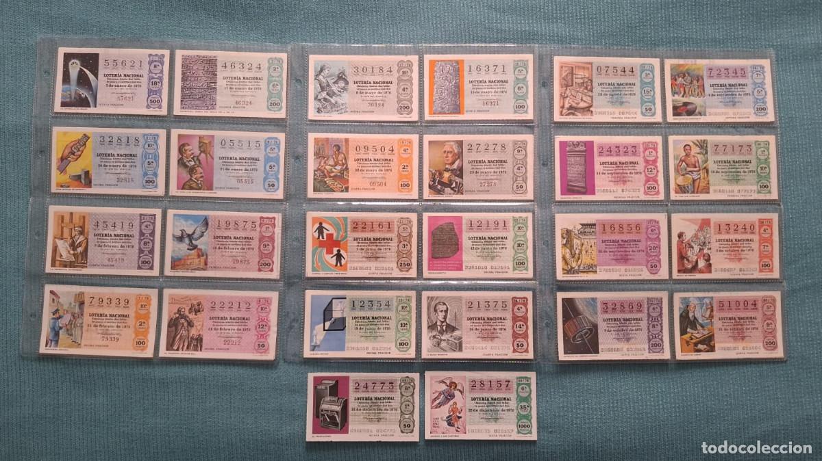 Loter&iacute;a Nacional: Loter&iacute;a nacional a&ntilde;o 1976 completo