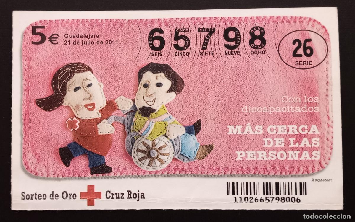 Loter&iacute;a Nacional: D&Eacute;CIMO DE LOTERIA - 21-JULIO-2011 - SORTEO DE ORO CRUZ ROJA