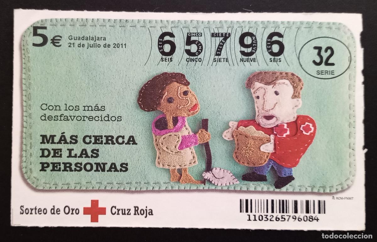 Loter&iacute;a Nacional: D&Eacute;CIMO DE LOTERIA - 21-JULIO-2011 - SORTEO DE ORO CRUZ ROJA