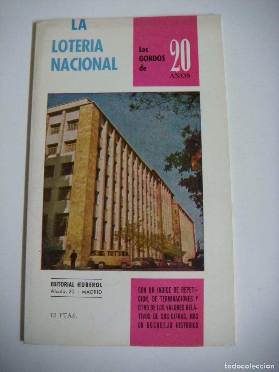 Loter&iacute;a Nacional: LIBRILLO LA LOTERIA NACIONAL LOS GORDOS DE 20 A&Ntilde;OS-CAJ-B-N&ordm;-159-