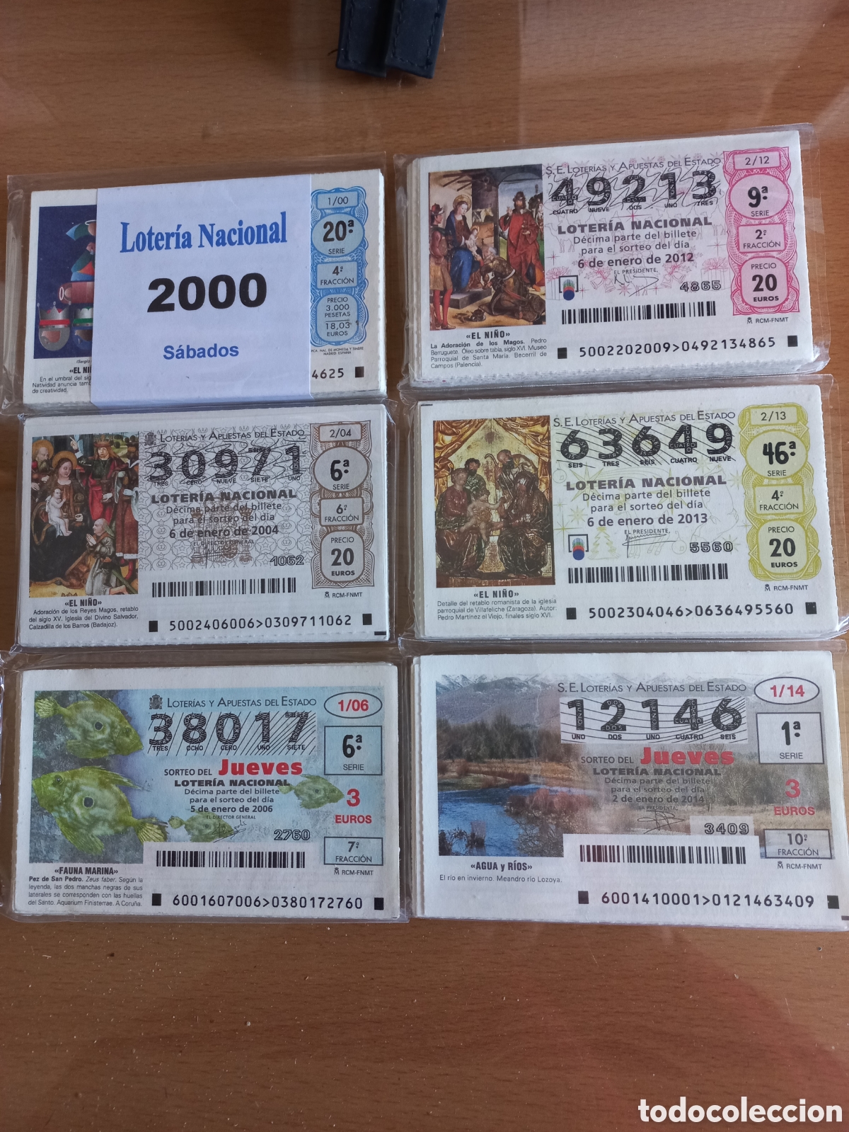 Lotteria Nationale Spagnola: LOTERIA NACIONAL JUEVES Y SABADOS 00-04-06-12-13-14.COMPLETOS