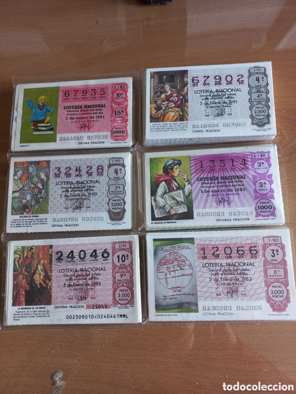 Loter&iacute;a Nacional: LOTERIA NACIONAL SABADOS INCLUYE ZODIACO 91-81-90-93-80-83 COMPLETOS.
