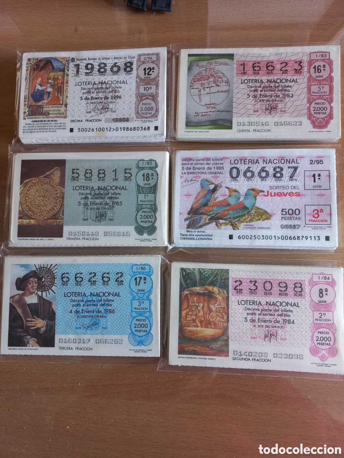Loter&iacute;a Nacional: LOTER&Iacute;A NACIONAL JUEVES Y SABADOS 96-85-86-83-95-85 COMPLETOS.