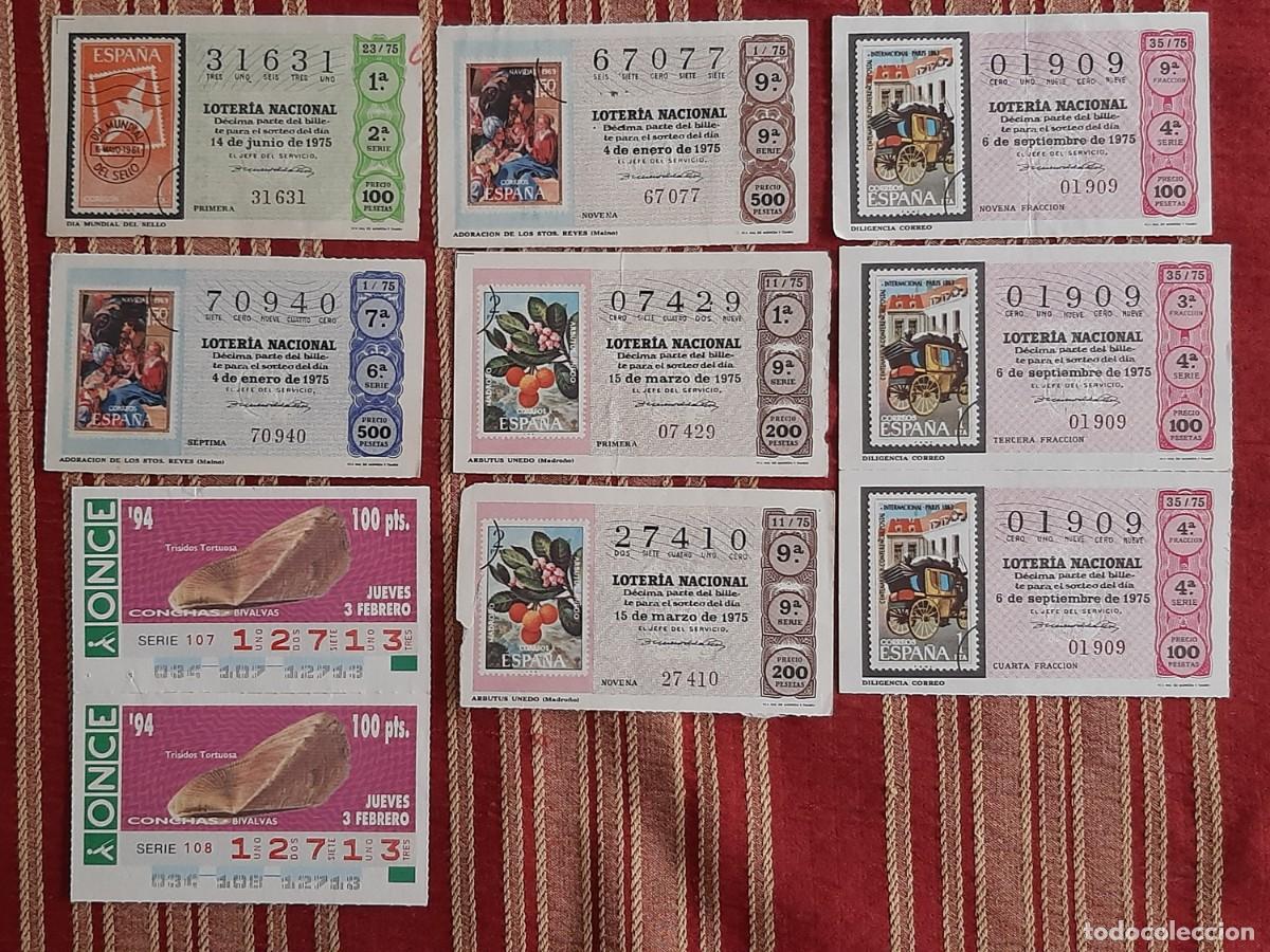 Loter&iacute;a Nacional: (LOTERIA NACIONAL/ONCE) LOTERIA NACIONAL Y CUPONES ONCE
