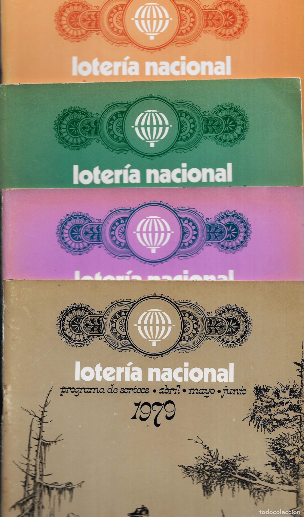 Loter&iacute;a Nacional: LOTERIA NACIONAL - PROGRAMA DE SORTEOS - - A&Ntilde;O 1979
