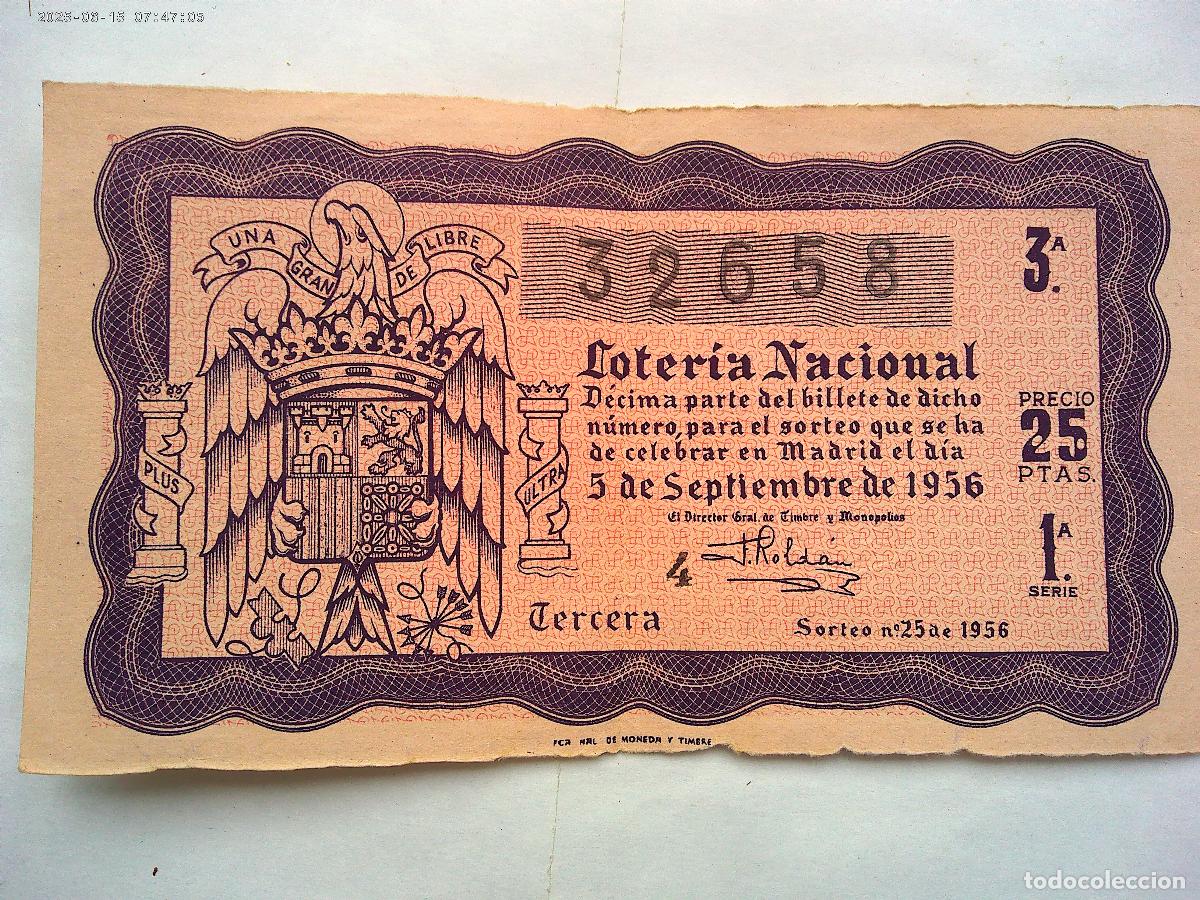 Loter&iacute;a Nacional: DECIMO DE LOTERIA NACIONAL DEL 21 DE AGOSTO DE 1940 . CON AGUILA DE SAN JUAN