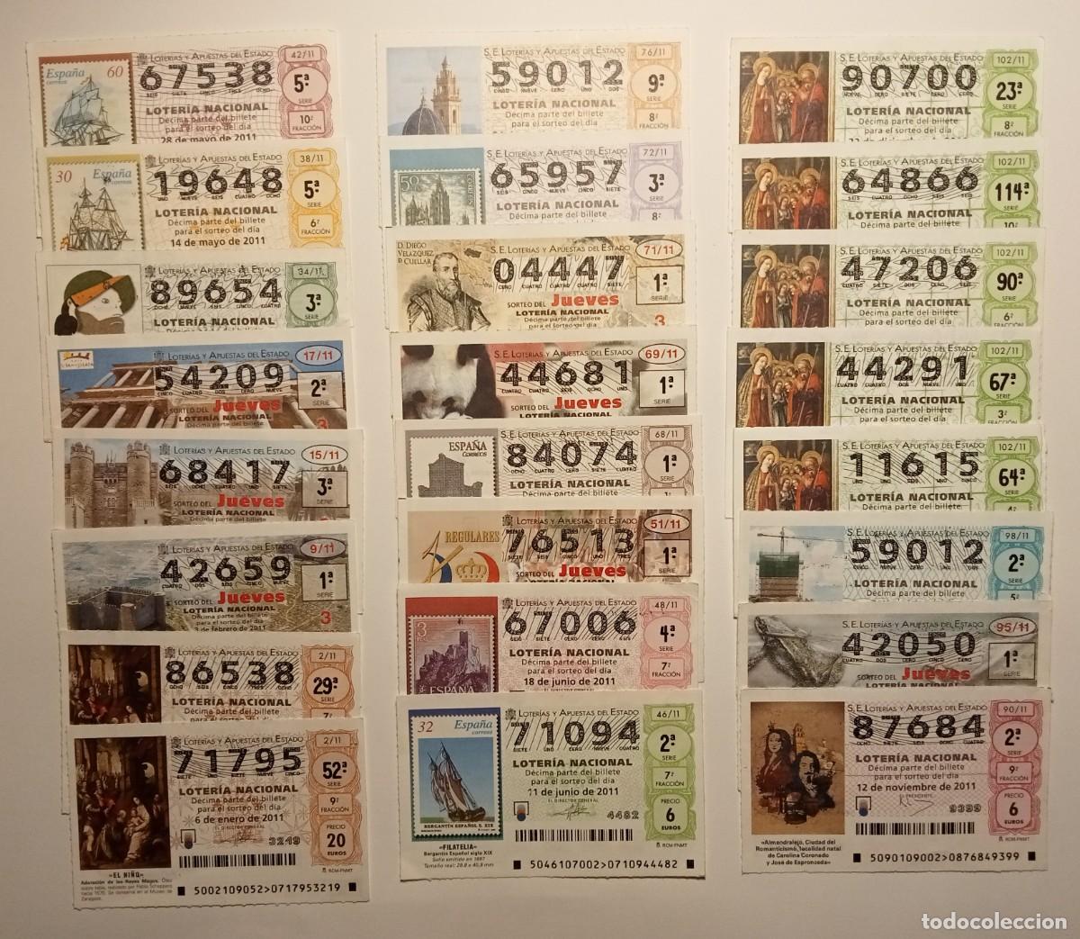 Loter&iacute;a Nacional: 103 D&Eacute;CIMOS - 2011 a 2015 - VER TODAS LAS FOTOS - LOTER&Iacute;A NACIONAL