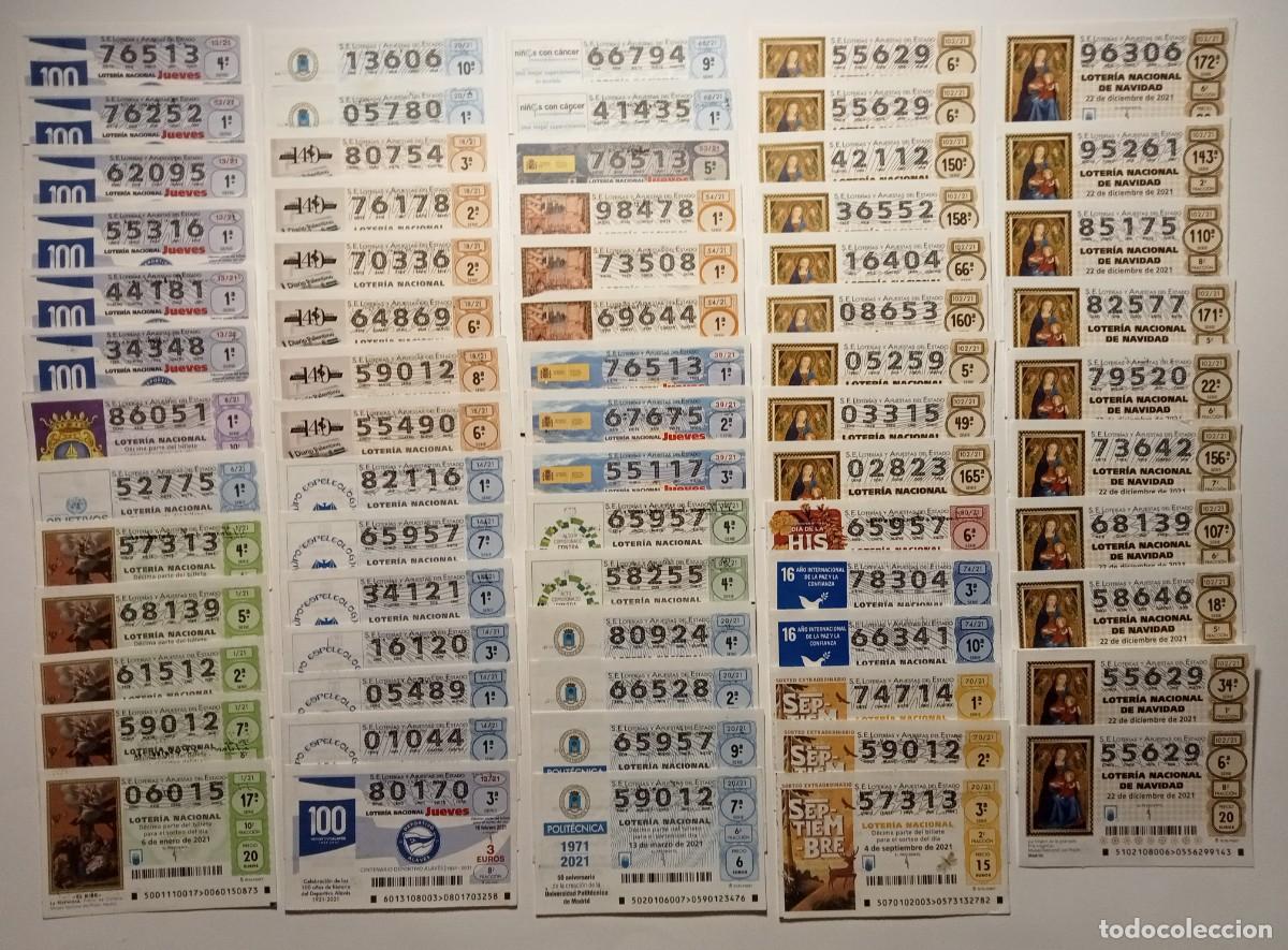 Loter&iacute;a Nacional: 237 D&Eacute;CIMOS - 2021 a 2025 - VER TODAS LAS FOTOS - LOTER&Iacute;A NACIONAL