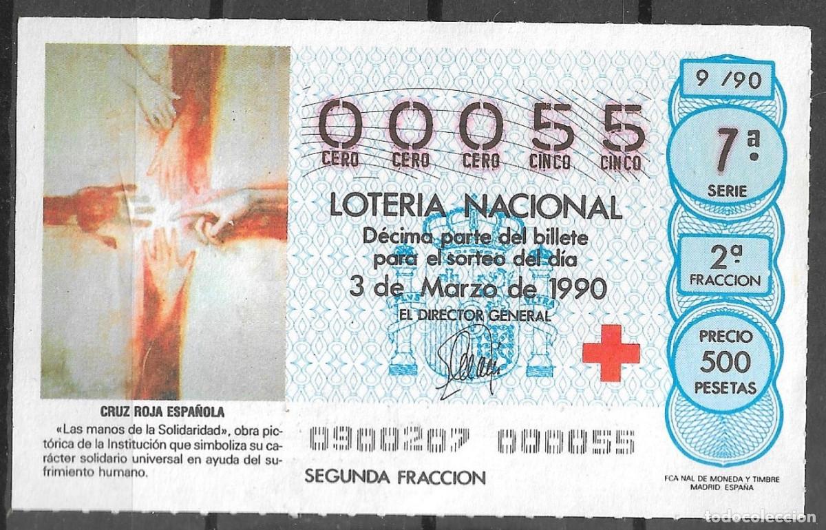 Loter&iacute;a Nacional: LOTERIA NACIONAL,03/03/1990.
